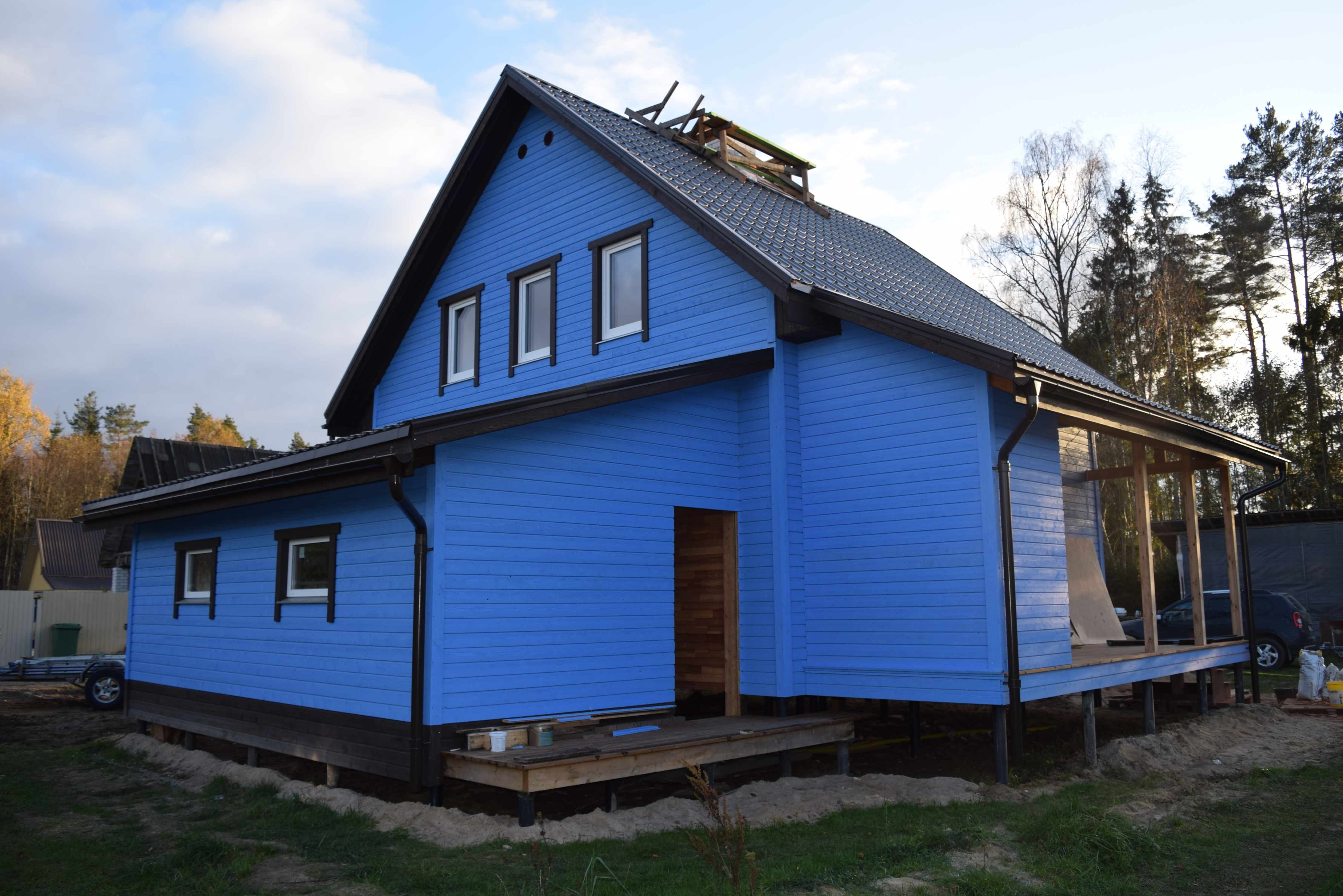 Дом 81,42 м2 + терраса 13 м2 + гараж 20,77 м2