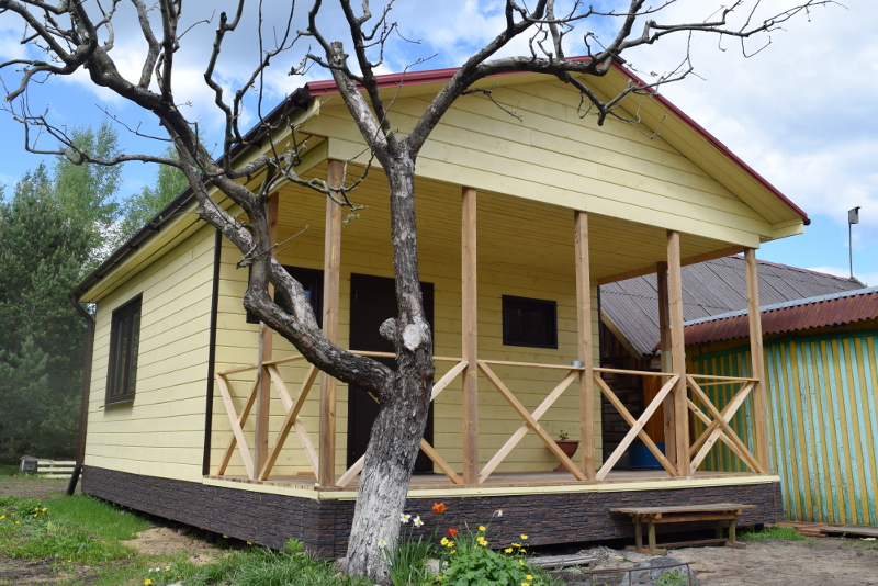 Дом 14,44 м2 + терраса 8 м2